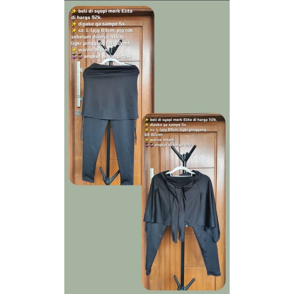 PRELOVED LEGGING OLAHRAGA HIJAB