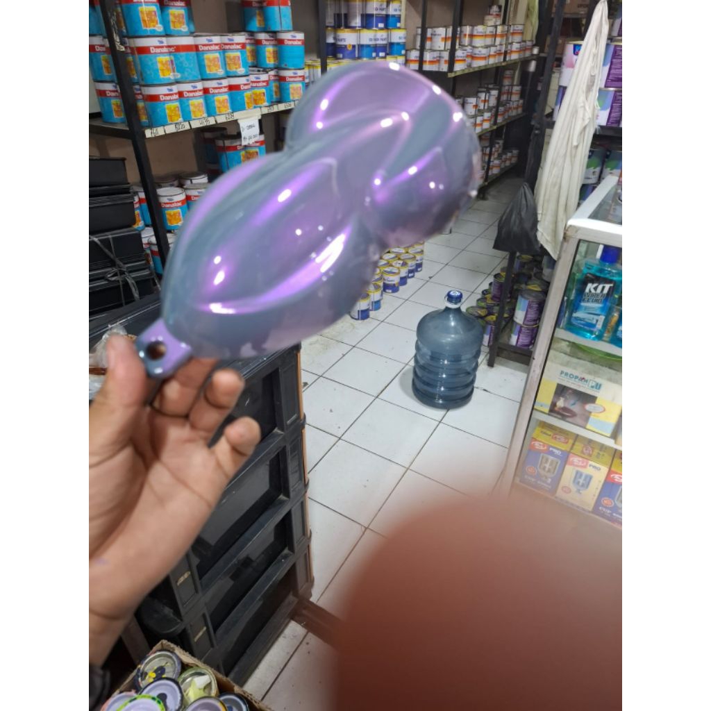 cat pu nardo grey lembayung ungu harga 1paket+lembayung ungu