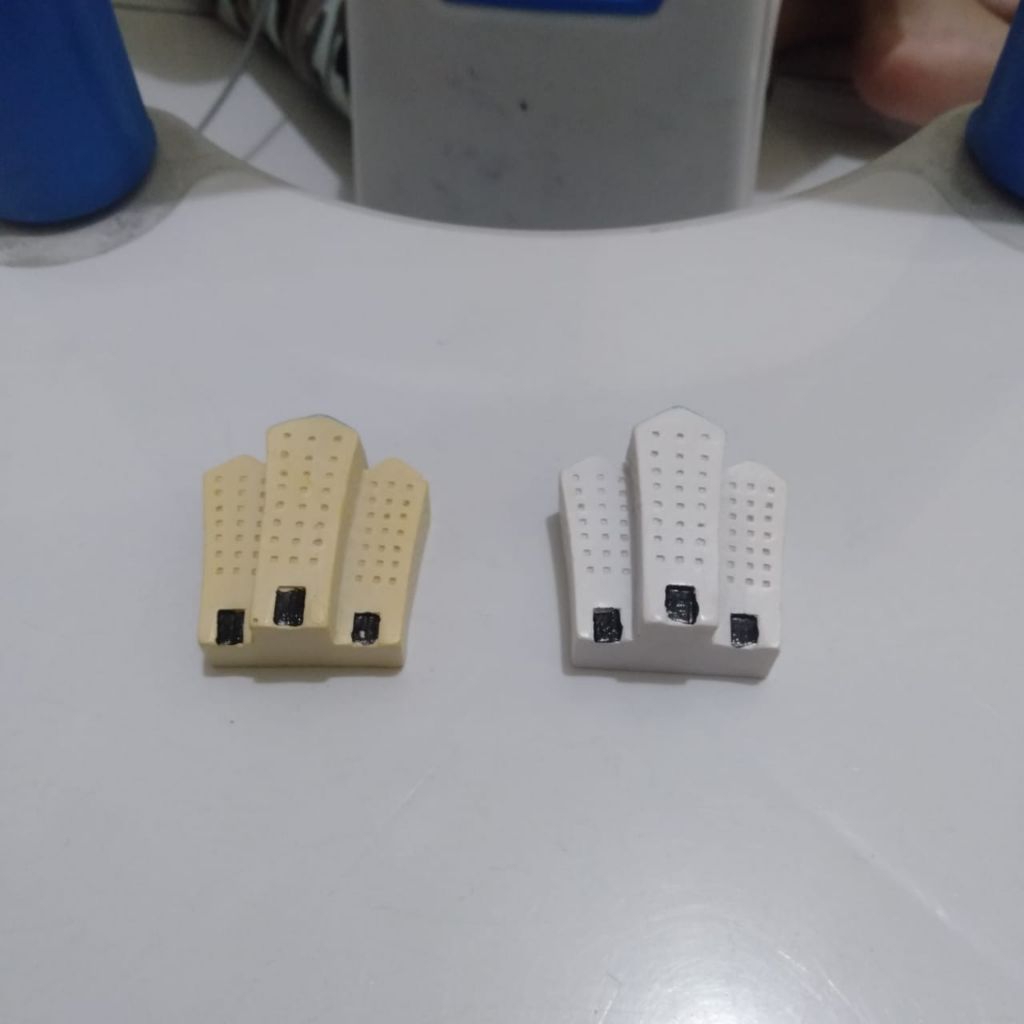 Miniatur Gedung 9Lantai Miniatur Bangunan 9Lantai Bahan Resin