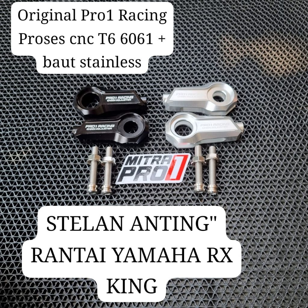 STELAN SETELAN ANTING ANTING RANTAI YAMAHA RX KING PRO1 RACING CNC T6 6061
