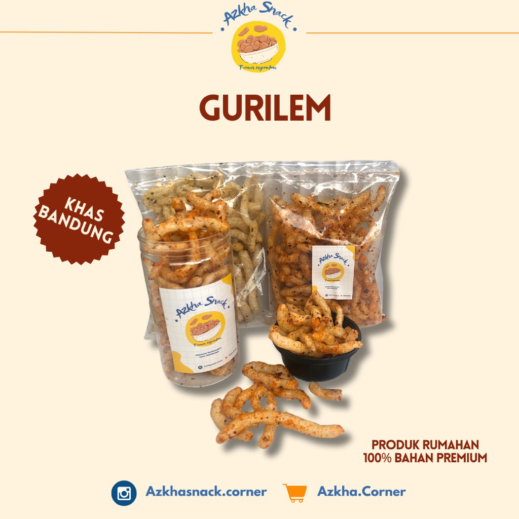 

Kerupuk Gurilem Khas Bandung