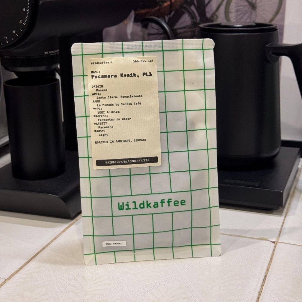 

Wildkaffee Wild Kaffee - Martin Woelfl Panama Pacamara Kveik PL 200gr Coffee Beans Kopi