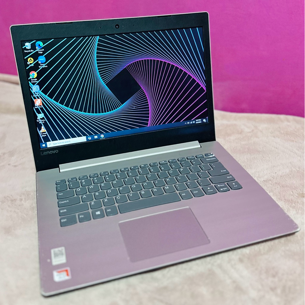 Laptop LENOVO AMD A9 RAM 8GB SSD 200gb SLIM Ideapad 330-14AST SEGEL BEKAS SECOND Preloved Kuliah Sek