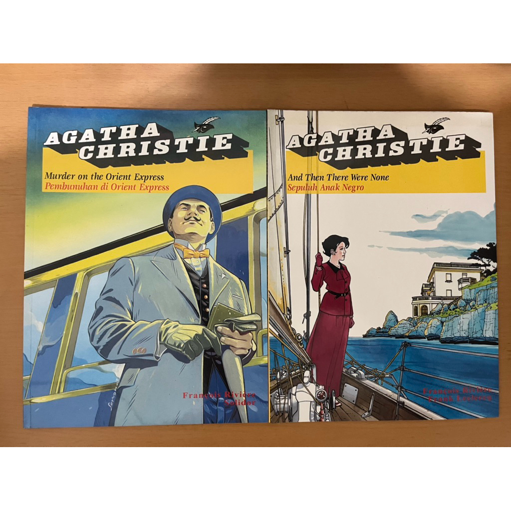 Komik Agatha Christie Full Color Preloved (Harga Bundle 2 Buku)