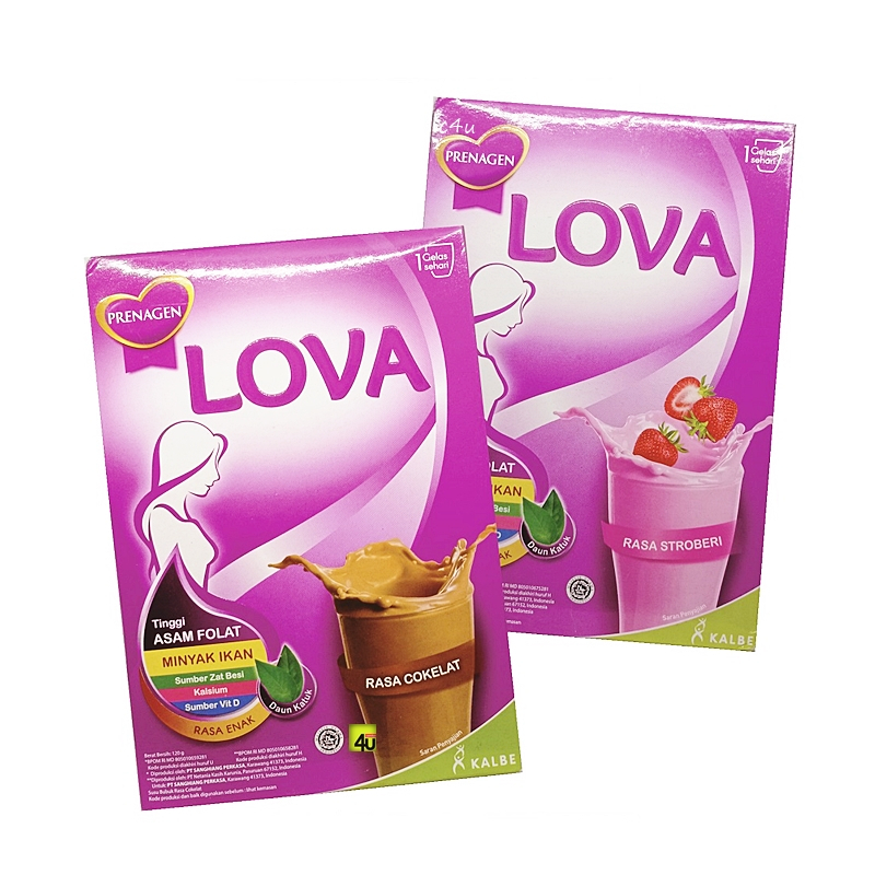 

Prenagen Lova Coklat, Strawberry 120gram