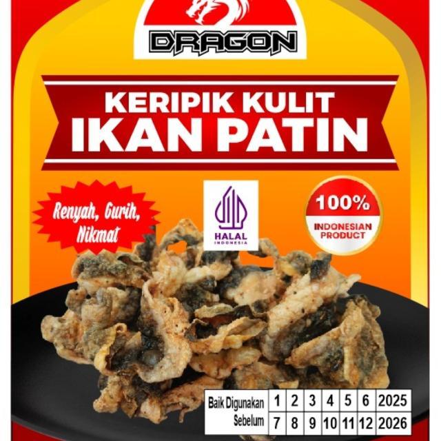 

Kerupuk Ke Kulit Ikan Patin Mentah 1 Kg Original
