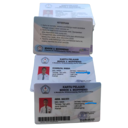 

CETAK ID CARD SATUAN / GROSIR
