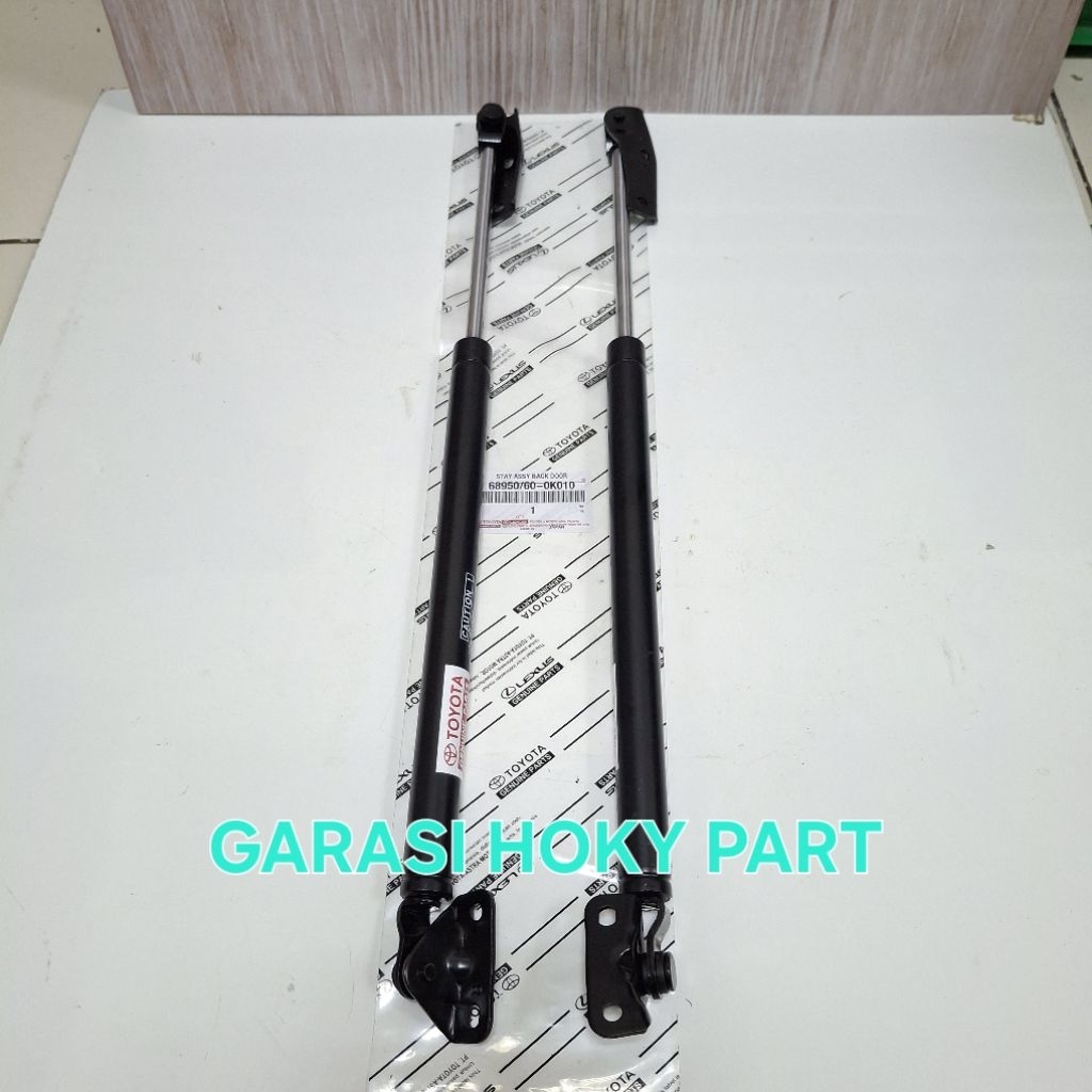 SHOCK BAGASI HIDROLIK PINTU BELAKANG TOYOTA FORTUNER ORIGINAL