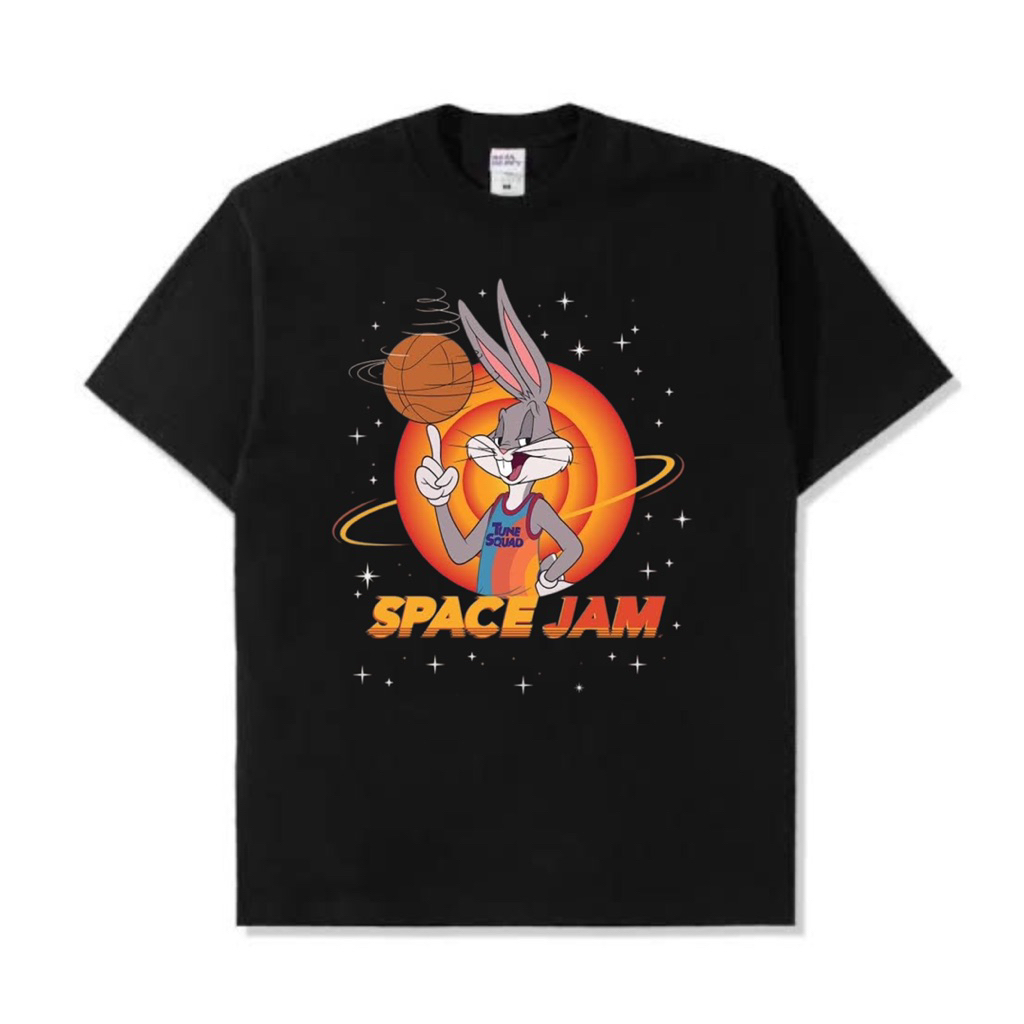 T-shirt Bugs Space Jam | T-shirt Cartoon | T-shirt Cotton