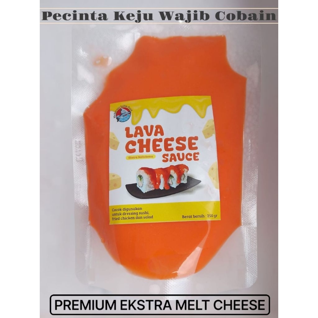 

Sauce lava/Sauce Cheese/Sauce keju premium/Ekstra melt cheese