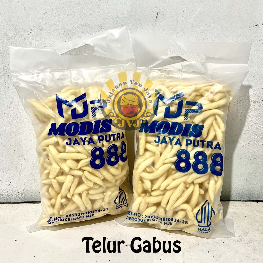 

Telor Gabus Keju 888 Kemasan 250gr