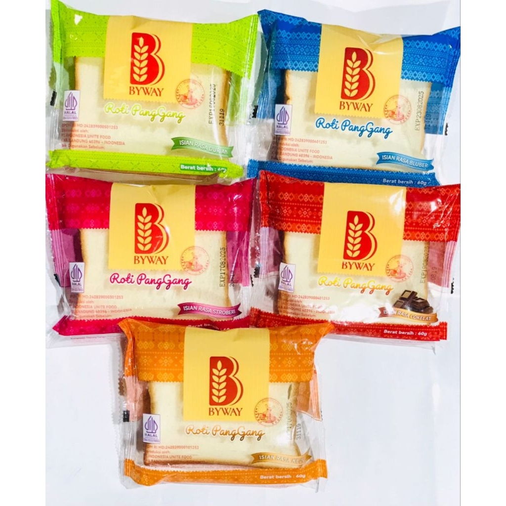 

Roti BYWAY Aoka Panggang isi 60 pcs