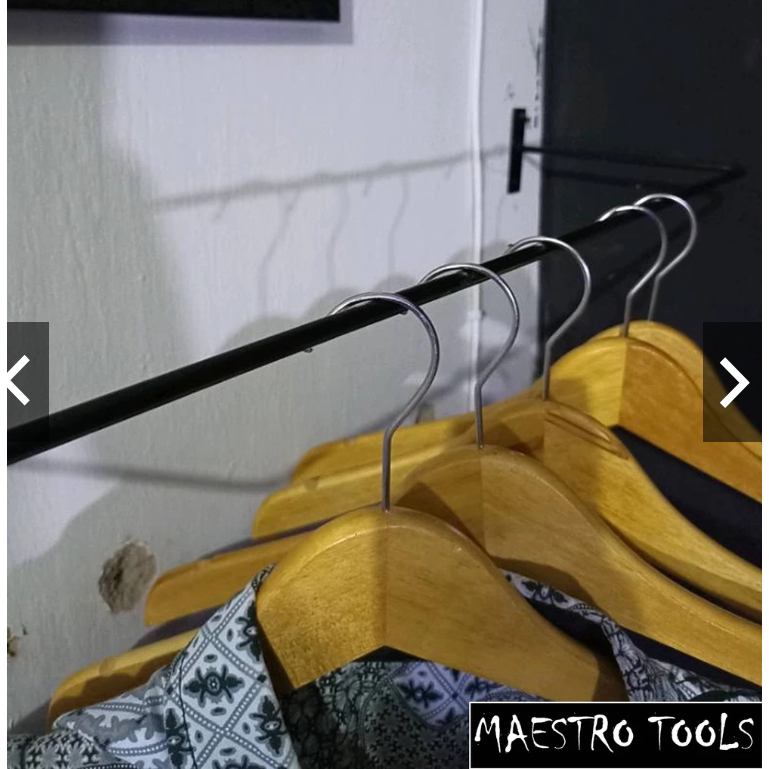 Jemuran Gawang Gantungan Pakaian Tempel Dinding Gantung Pakaian Tempel Tembok Castok Gantungan Baju 