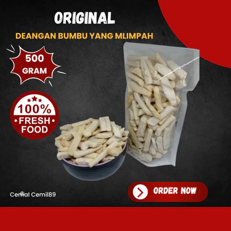 

Kripik Basreng Bumbu Basah Daun Jeruk Halal Netto 500 Gram