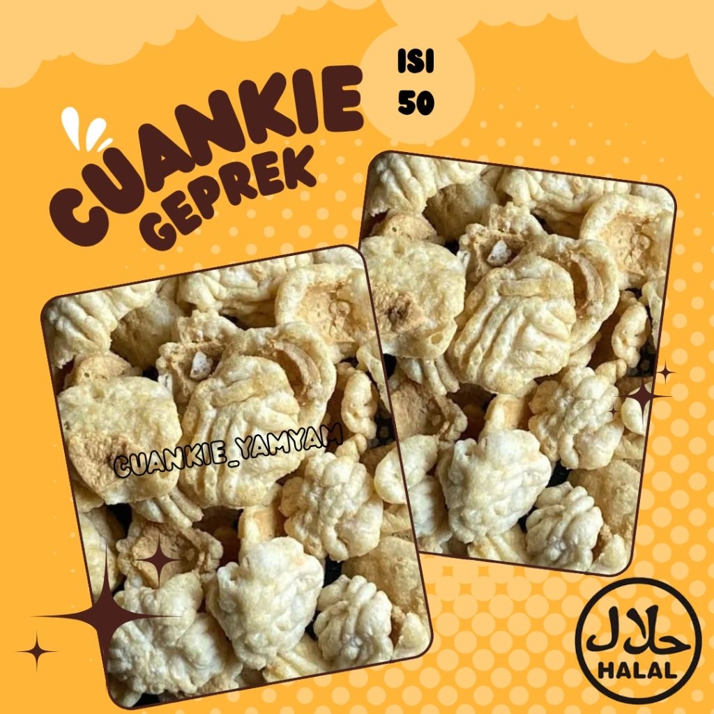 

TERMURAH | CUANKI TAHU GEPREK ISI 50