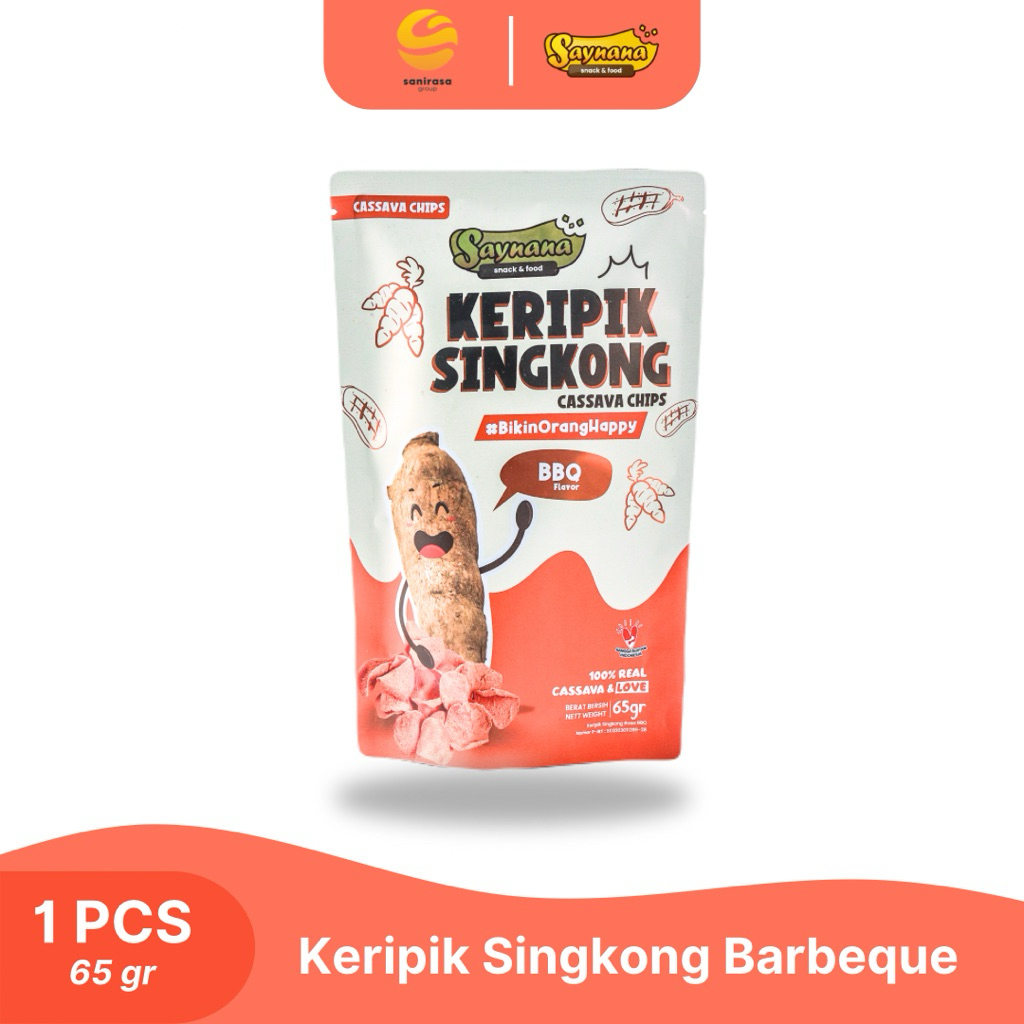 

Saynana Snack & Food Keripik Singkong Barbeque
