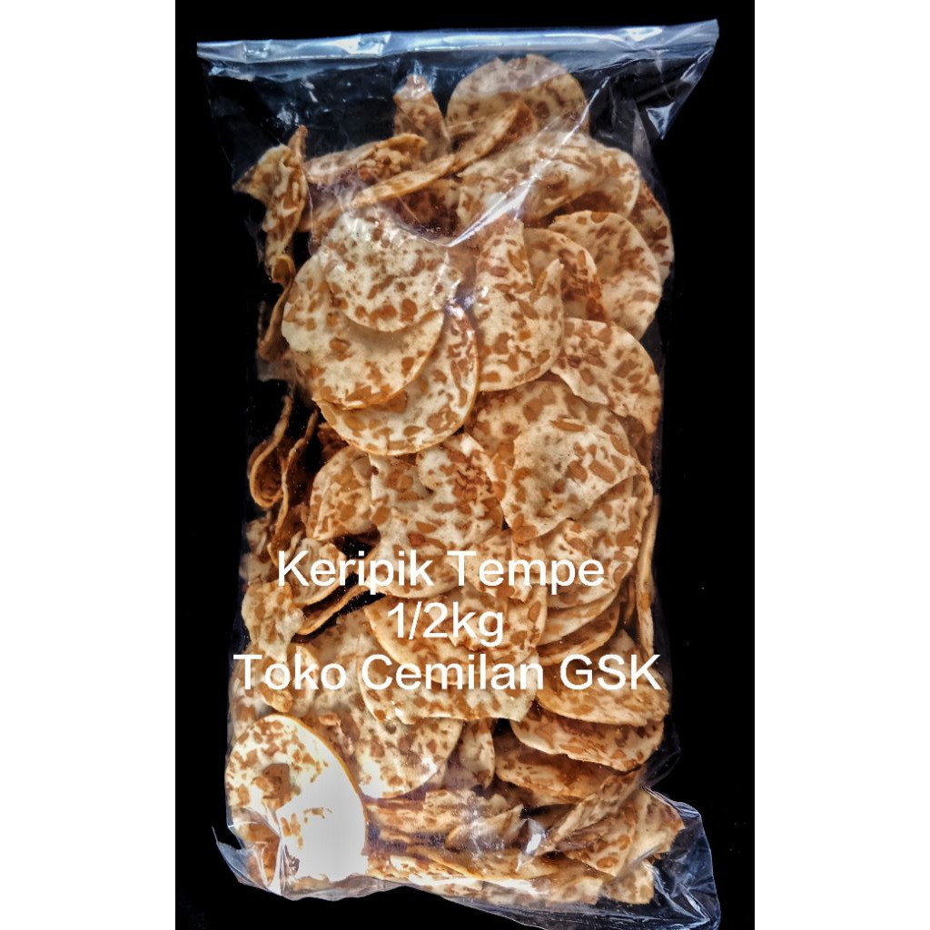 

Keripik Tempe Sagu 1/2kg / Gurih Renyah Kiloan Murah