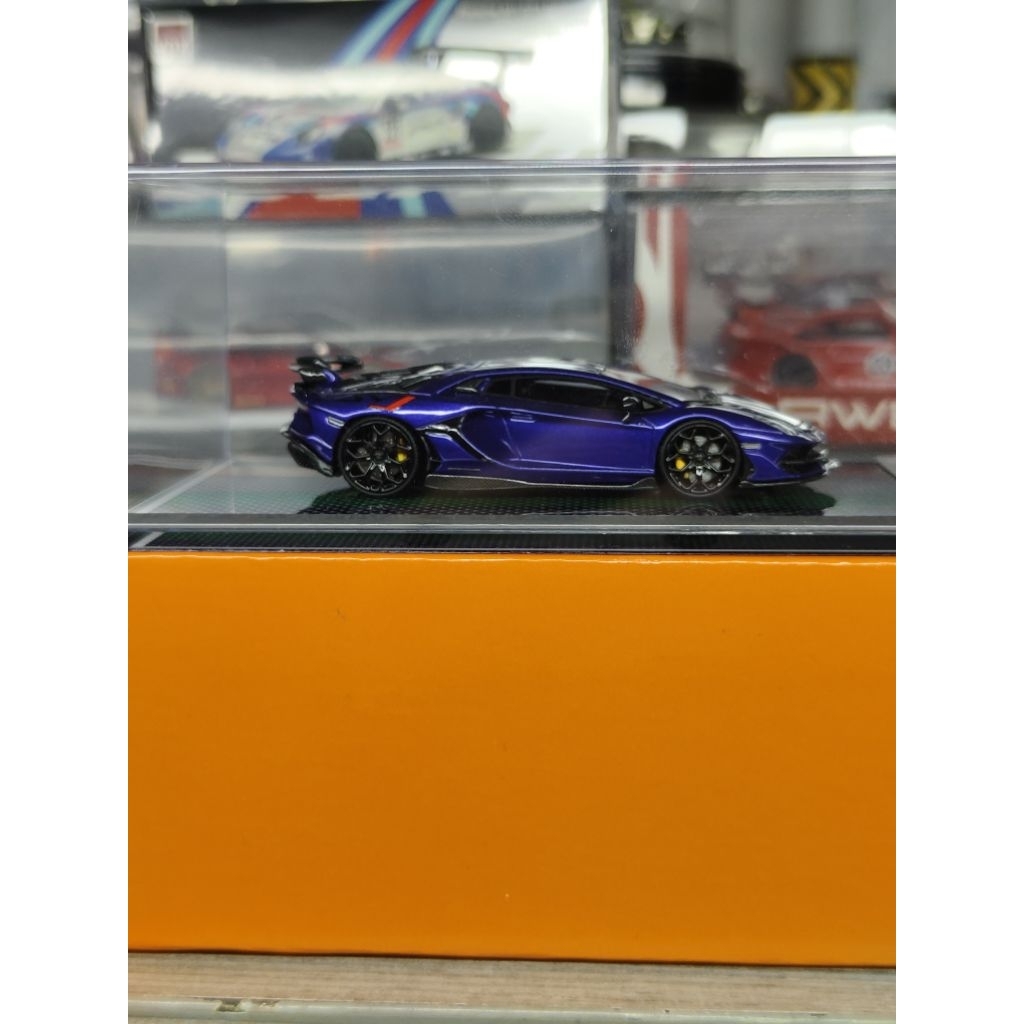 U2 Lamborghini Aventador SVJ purple