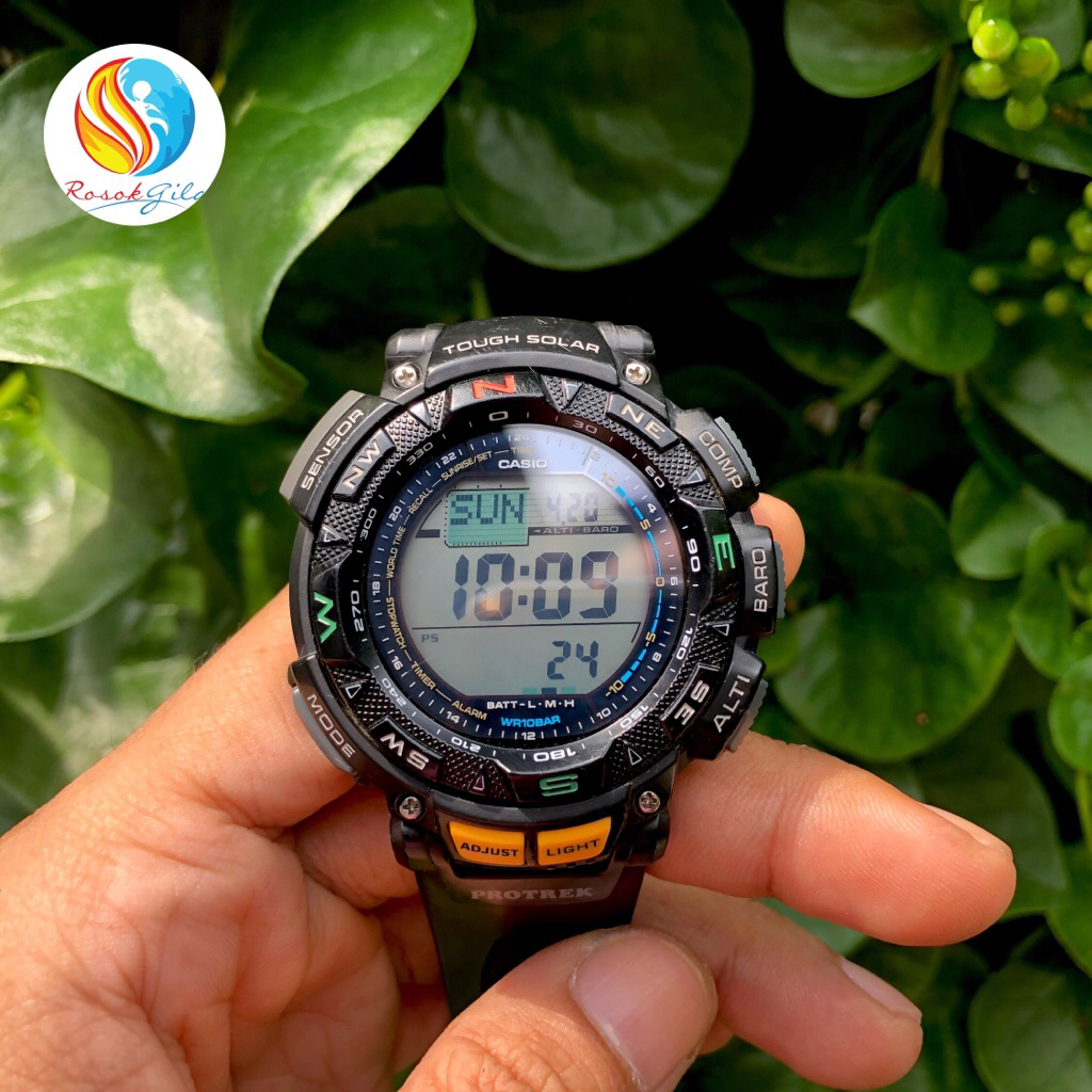 Casio Protrek Prg-240-1DR Triple sensor