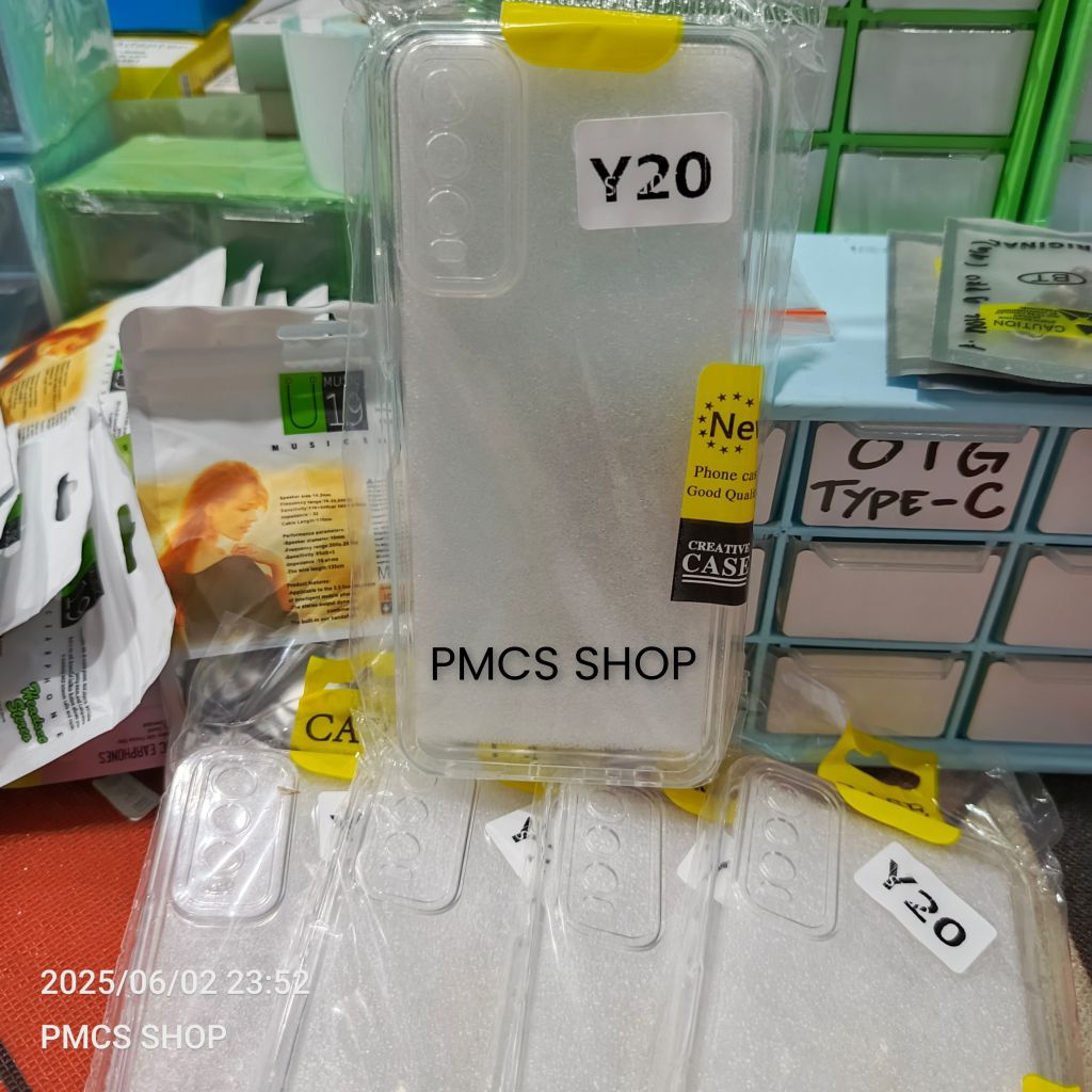 JELLY CASE VIVO Y20 BENING TEBAL