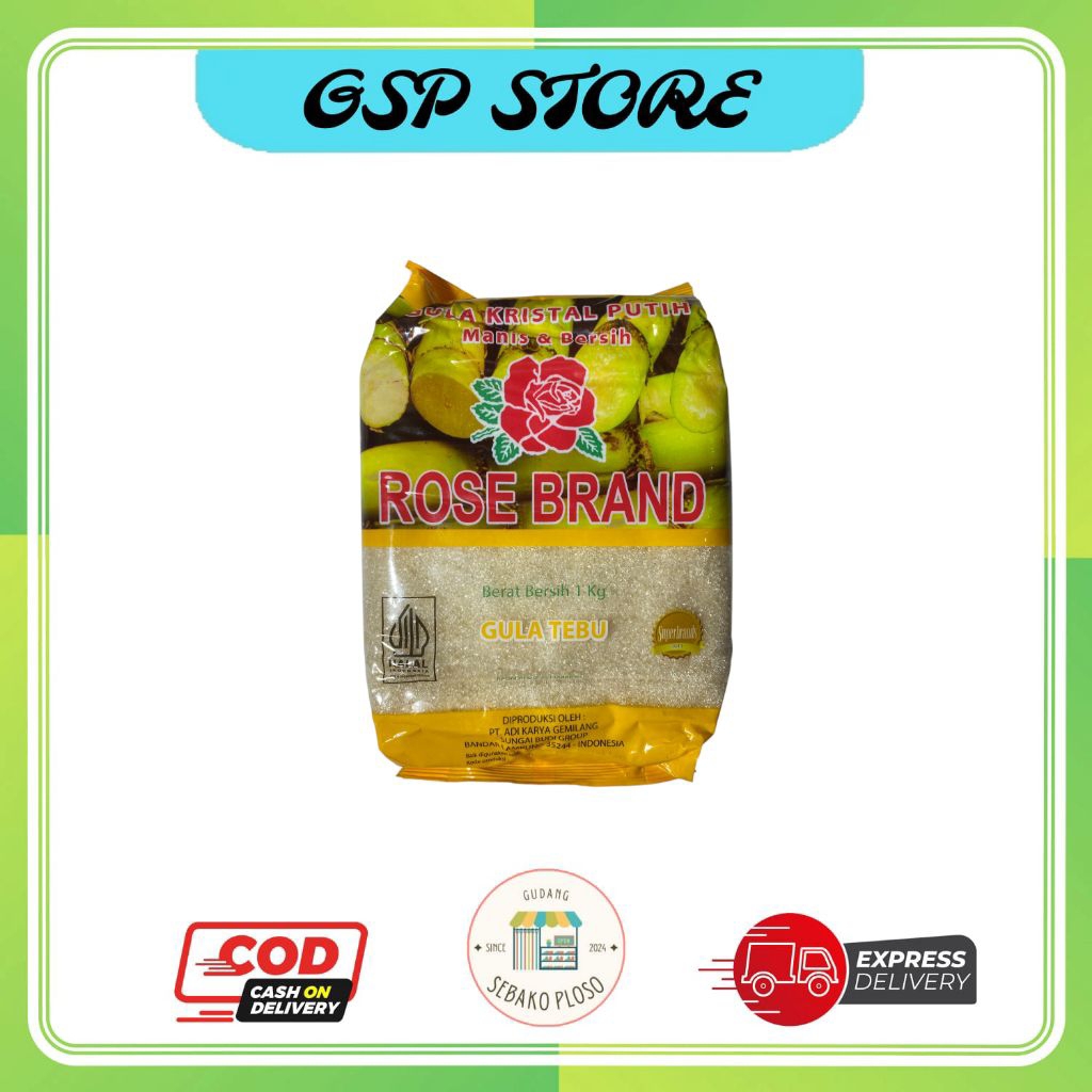 

Gula Rose Brand Kuning 1Kg Pilihan