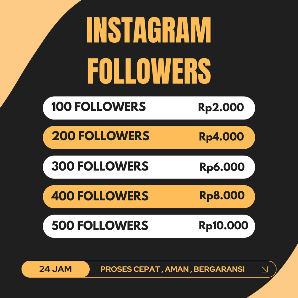 FOLLOWES INSTAGRAM FOLLOWERS GLOBAL  HIGH QUALITY PROSES CEPAT DAN INSTAN NO DROP MURAH - PANELGRAM
