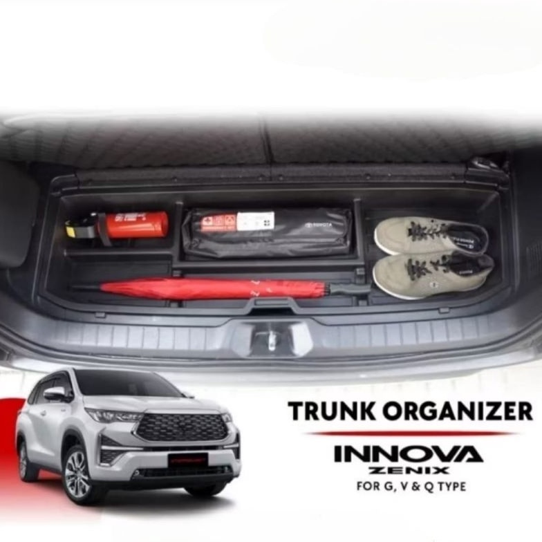 Trunk Organizer Belakang Innova Zenix 223 Up KODE J8C7