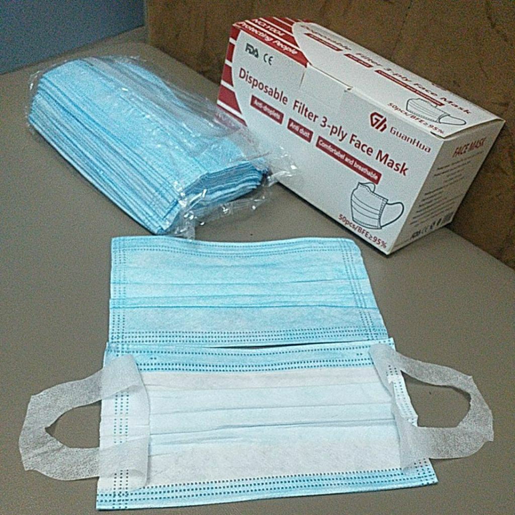 Masker Aerloop tali lebar isi 50