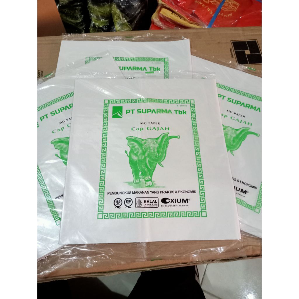 kertas kfc kertas nasi ayam ciken kertas burger kertas nasi Padang 10 pak