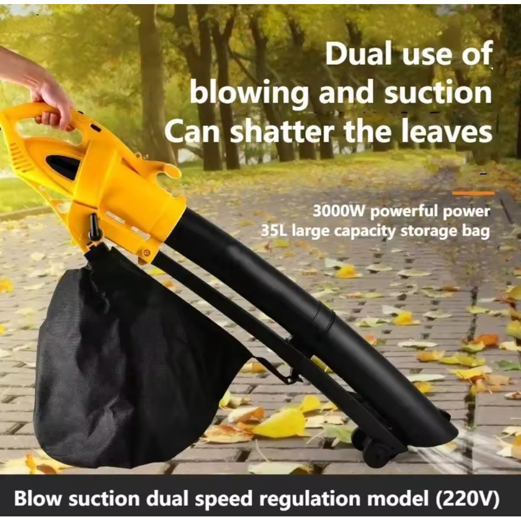 Krisbow Air Blower And Vacuum Electric Penyedot Daun Kering