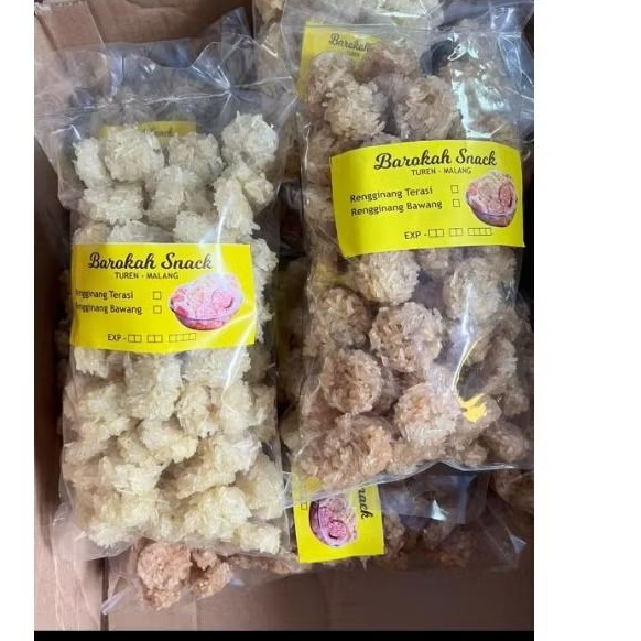 

rengginang mini bawang dan trasi