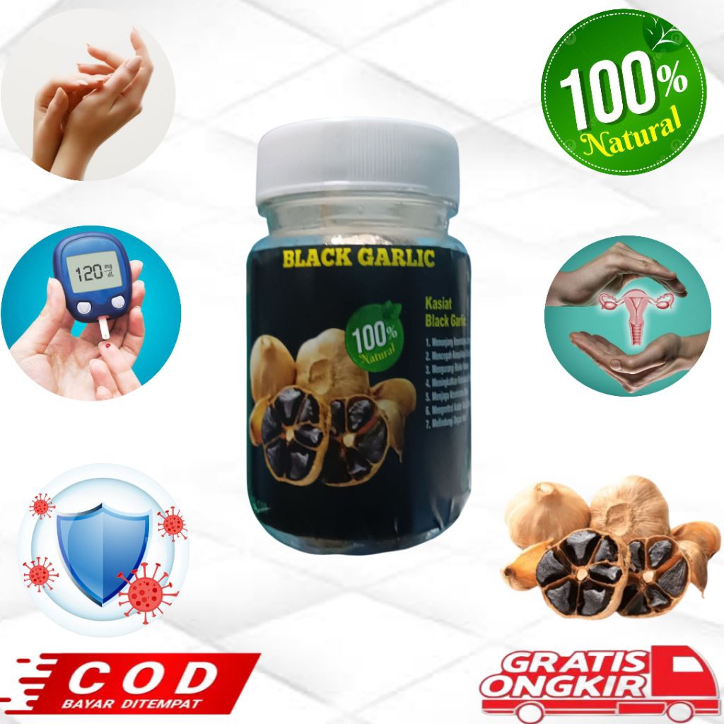 

BLACK GARLIC SUPER PREMIUM ORIGINAL ISI 50 GRAM