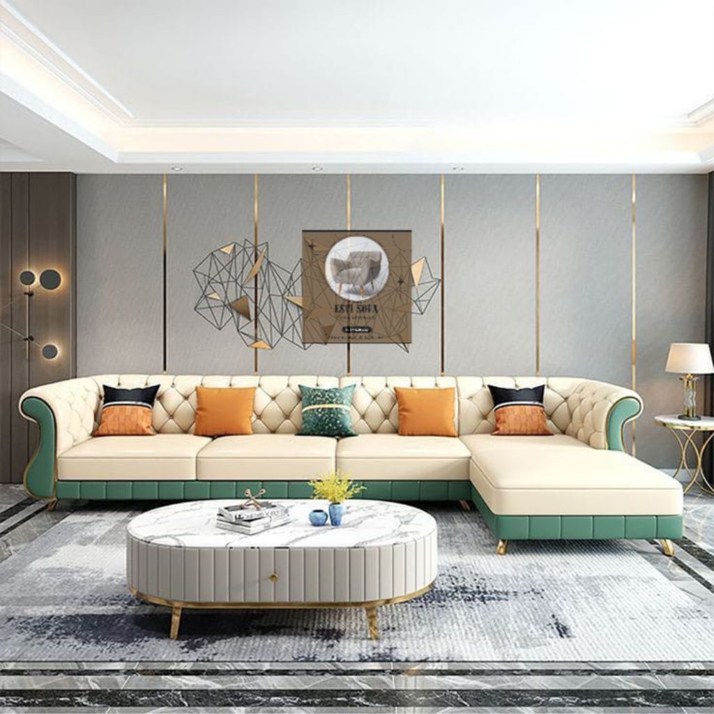 FRE BANTAL sofa ruang tamu minimalis modern terbaru mewah sofa ruang tamu aesthetic minimalis sofa f