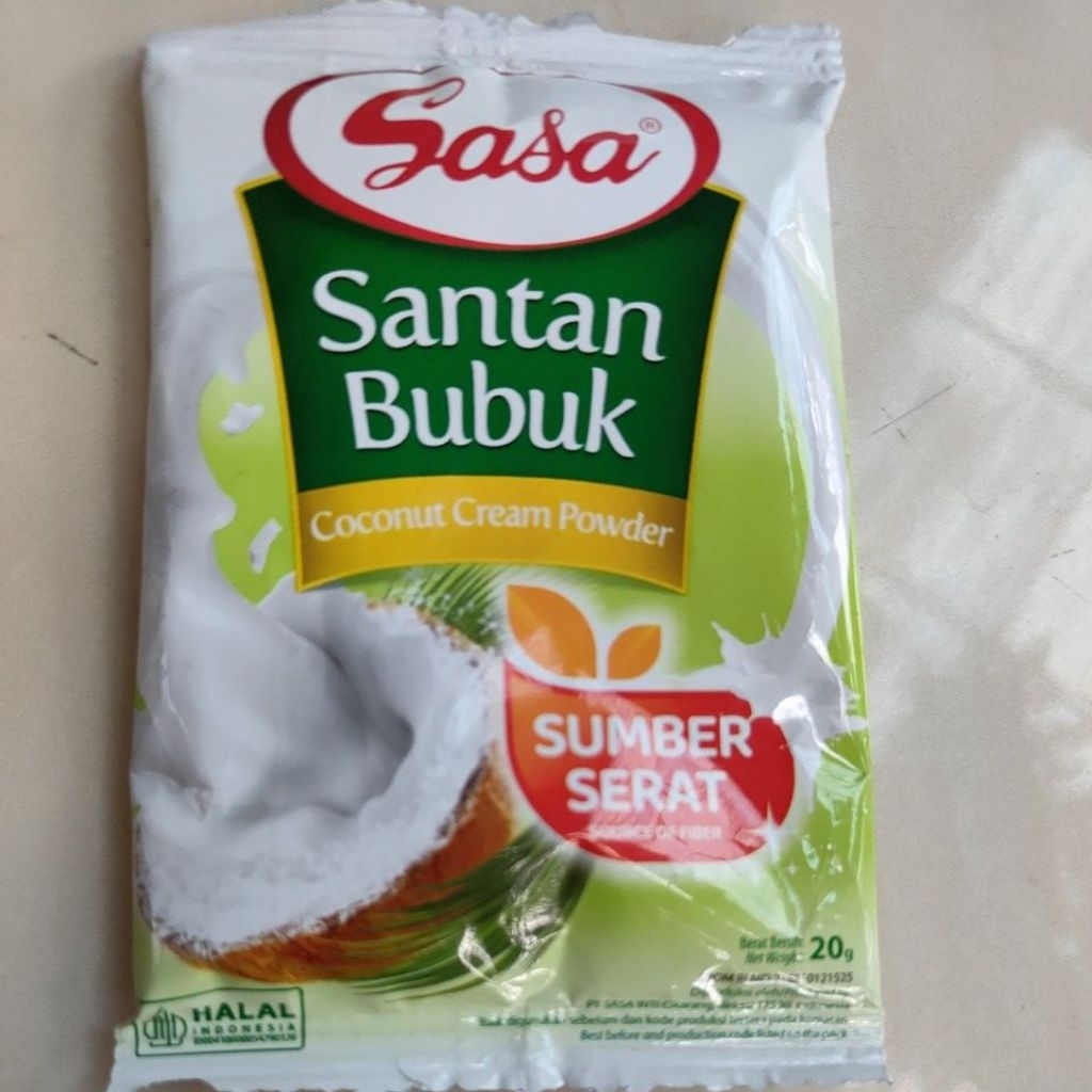 

Sasa santan bubuk kelapa sasa santan bubuk 20 gram
