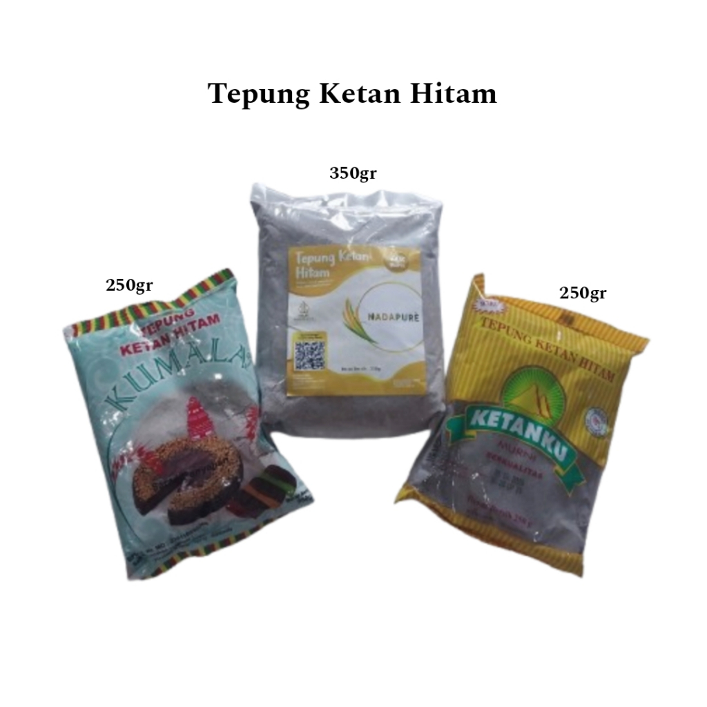 

aina Tepung Ketan Hitam 250 Gram