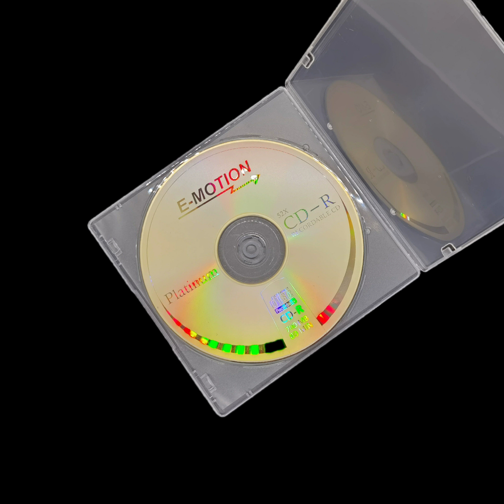 20pcs CD DVD Case Slim Single Transparan / Kotak CD DVD