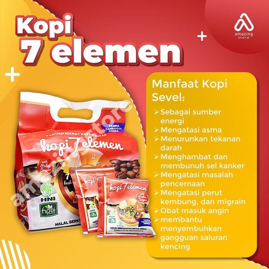 

Sevel Kopi 7 Elemen Citarasa Herbal