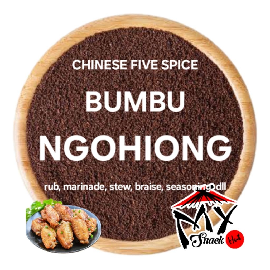 

BUMBU NGOHIONG 25GR CHINESE FIVE SPICE REMPAH KHAS CINA CHINA GOHYONG NGOYANG NGO HIANG AYAM HALAL