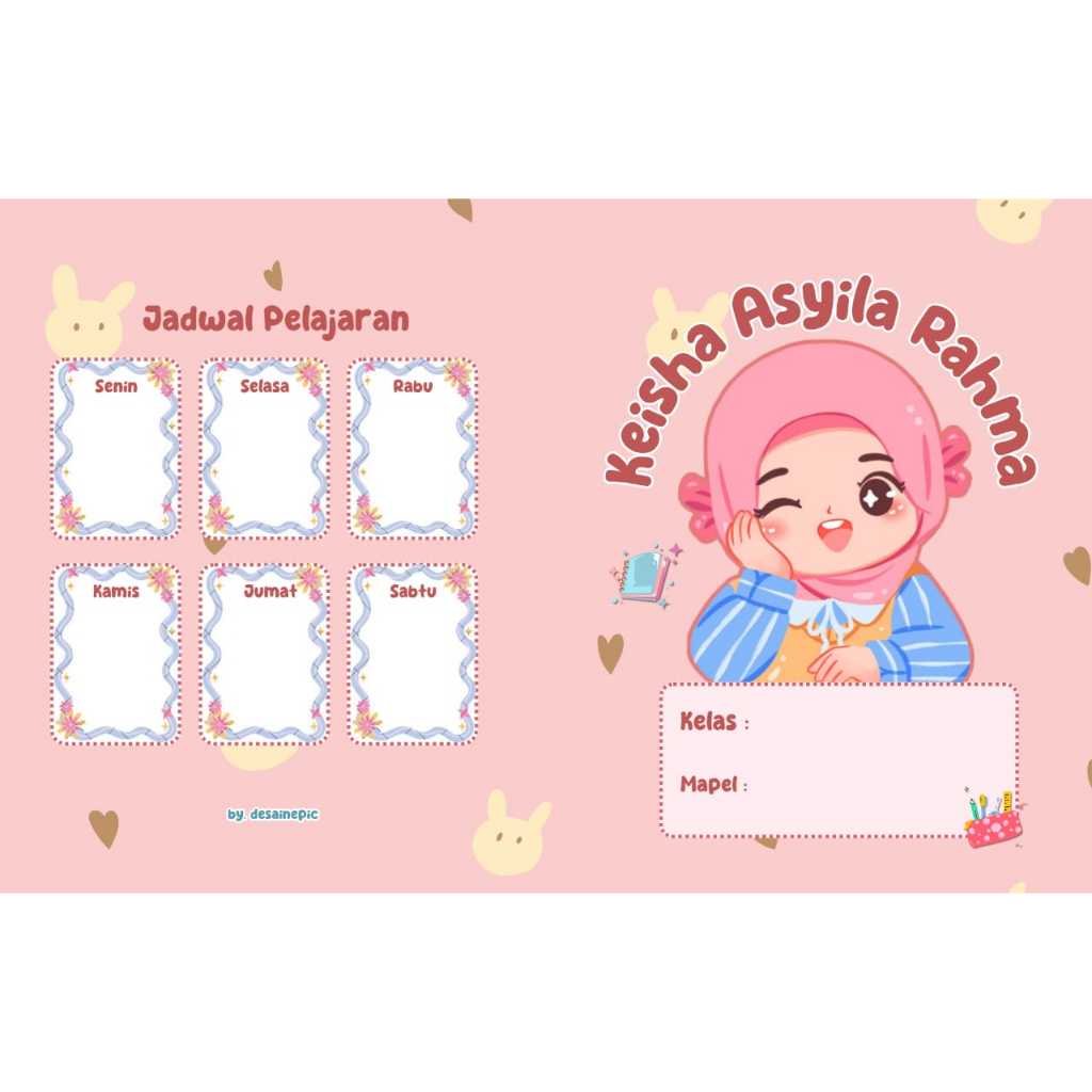 

Buku Tulis Custome Termurah Lucu