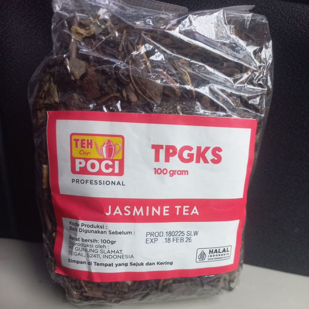 

TEH BUBUK POCI GOLD 100 gr(TPGKS),AROMA JASMINE perbungkus