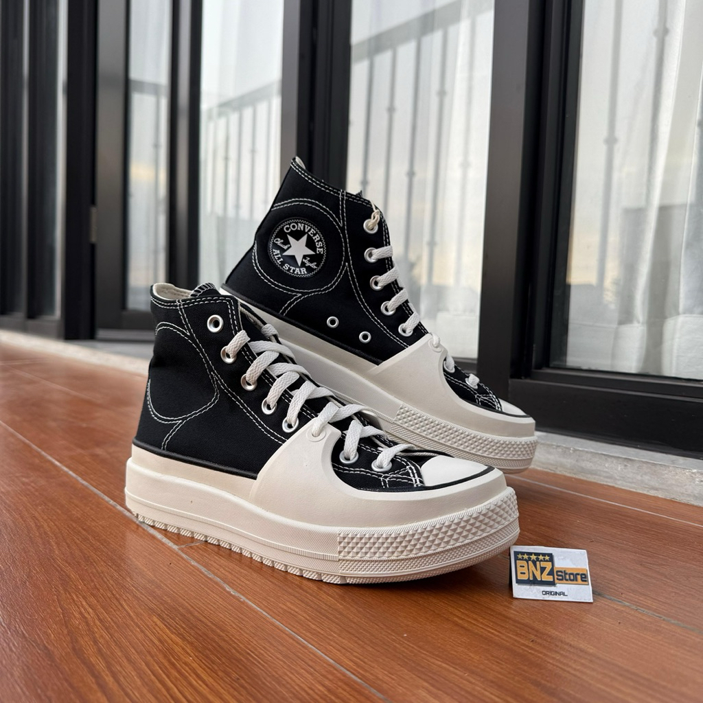 Converse CT AS Construct Black Vintage White Egret