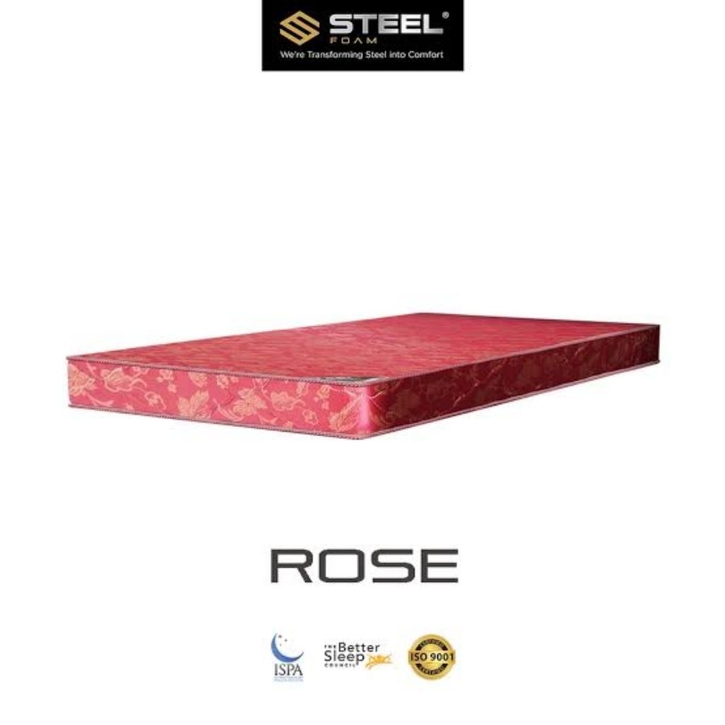 Kasur Matras Busa Murah Steel Ocean Rose 90 x 190 / 120 x 190 / 150 x 190 / 180 x 190 cm