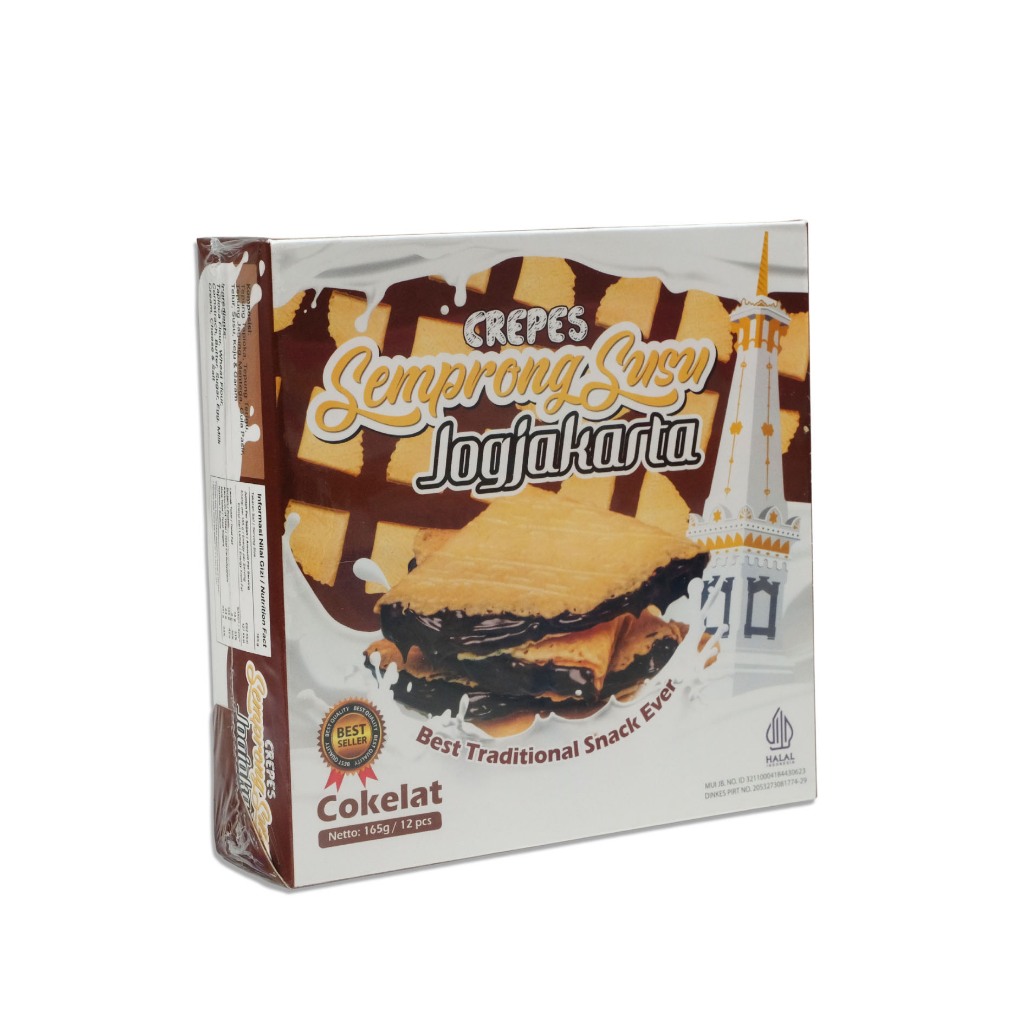 

Sayajo Oleh Oleh / Crepes Semprong Susu Jogjakarta