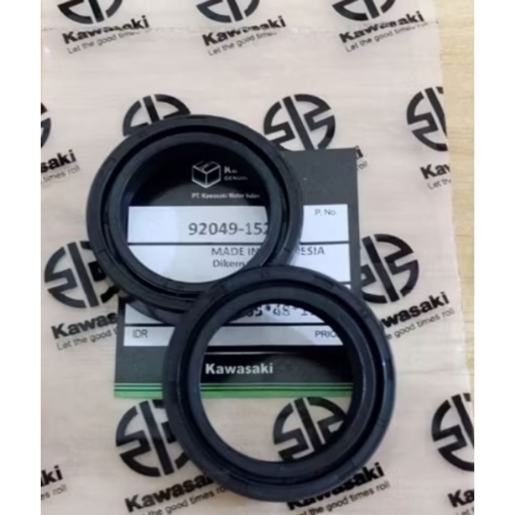 1set seal shock KLX d tracker BF set upside-down