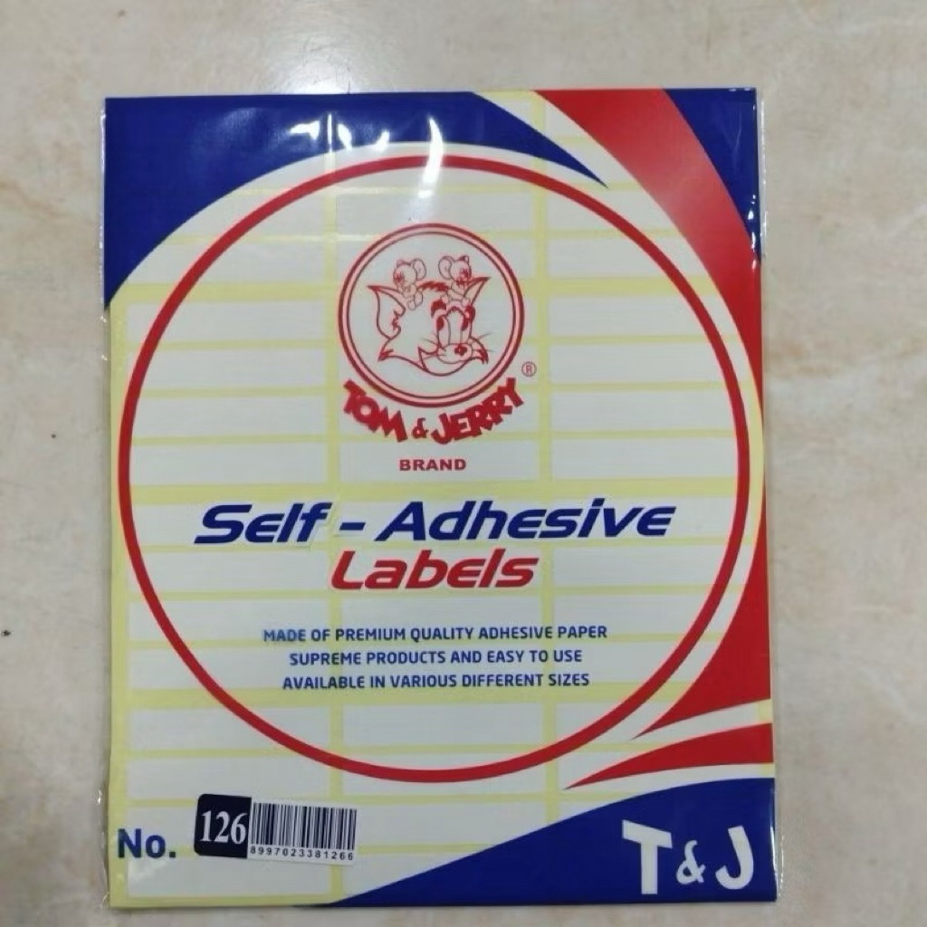 

Label Tom & Jerry No 126 (10*50mm)