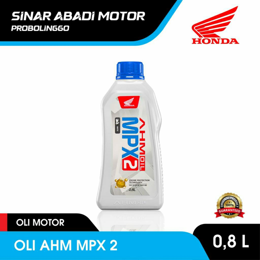 OLI MOTOR MPX2 AHM ORI 0.8 L