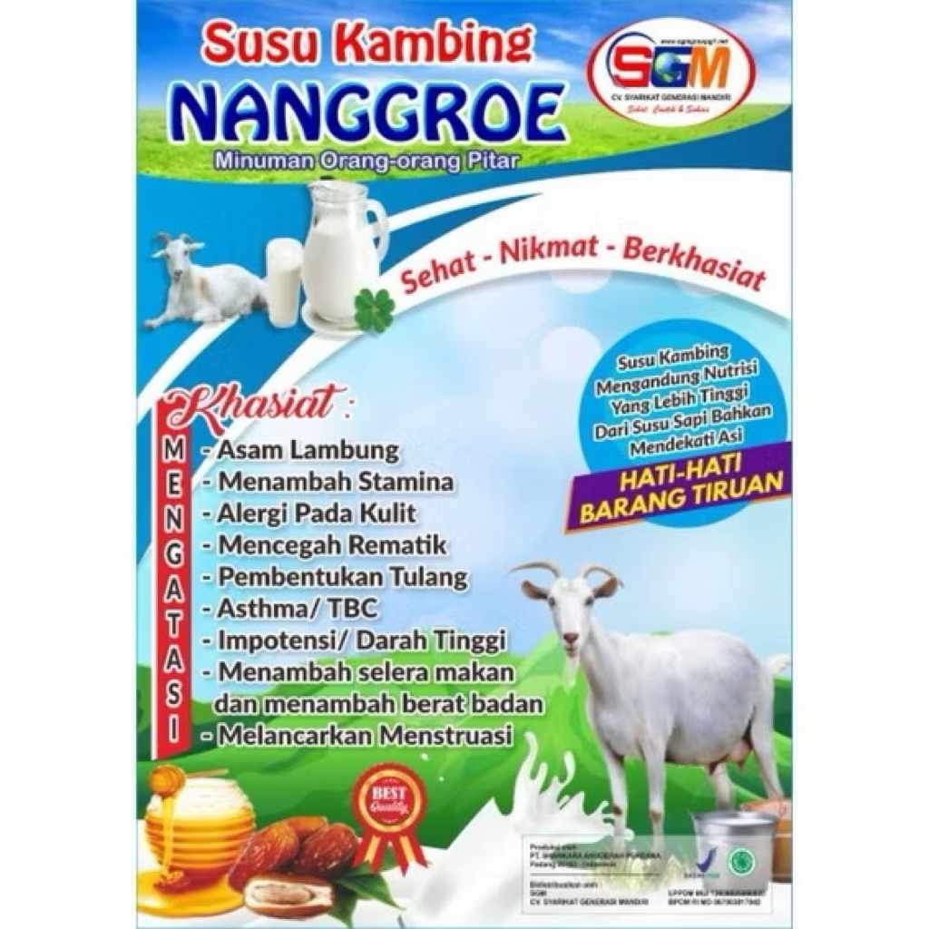 

SUSU KAMBING NANGGROE