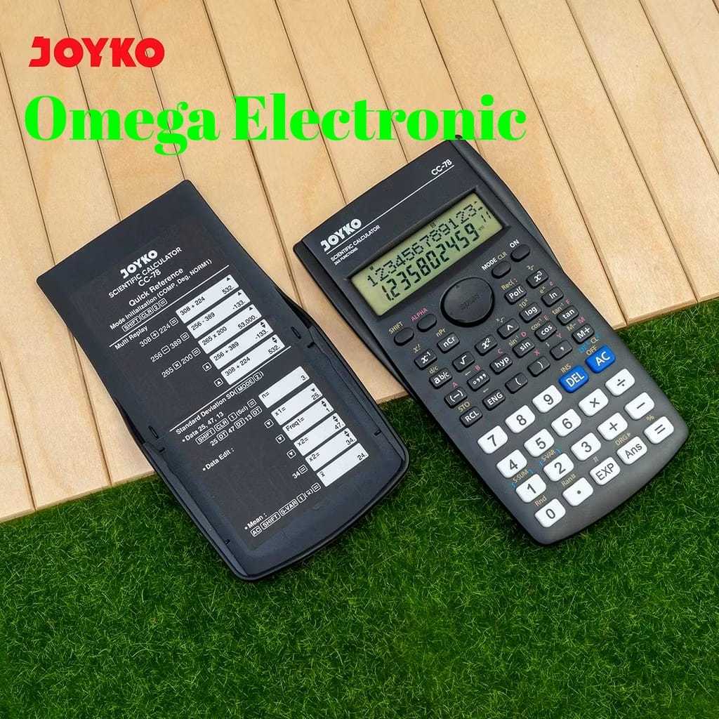 

JOYKO CC 78 Kalkulator Ilmiah 240 Func Scientific Calculator CC78 Big Display