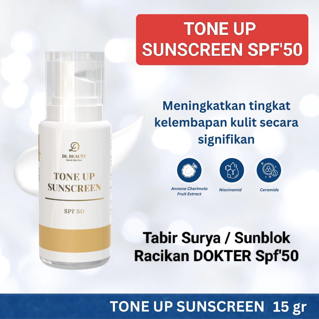 tabir Surya spf 50 / tone up sunscreen