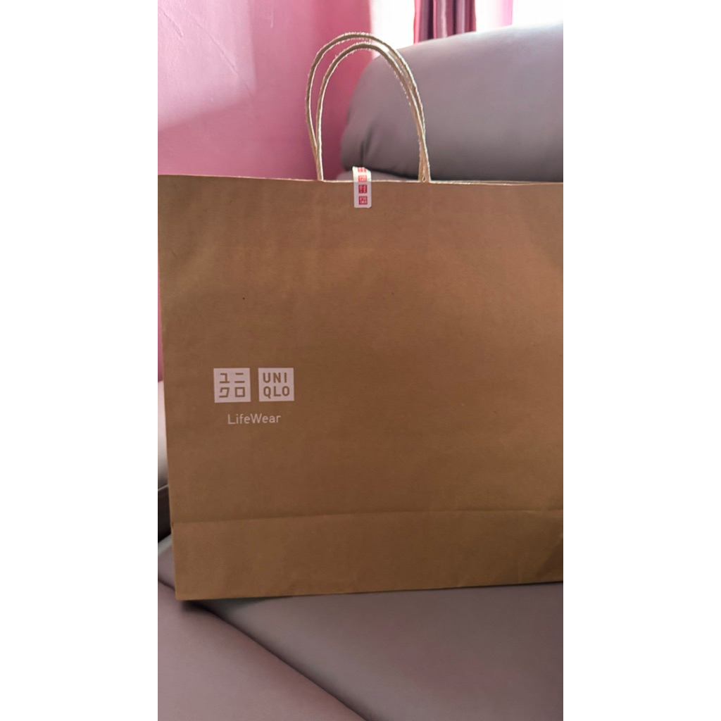 

Paperbag uniqlo size large